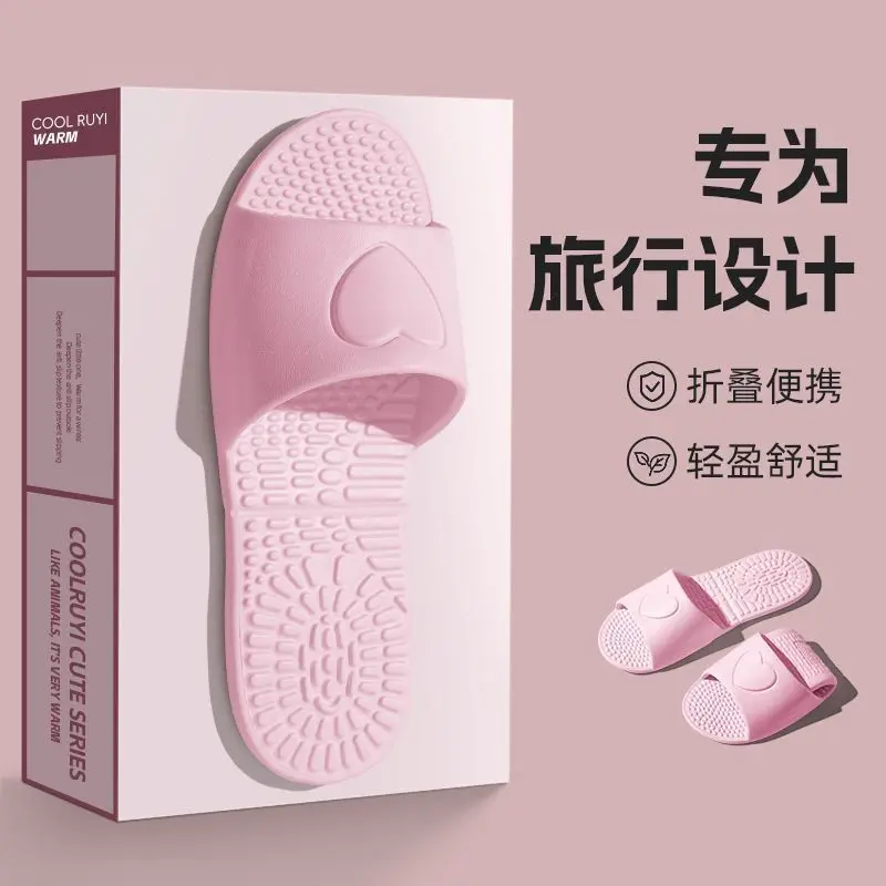 Dép Lê Mùa Hè Cho Nữ, Sử Dụng Trong Nhà Và Ngoài Trời, Thích Hợp Đi Du Lịch, Chống Trượt, Mát Xa Trong Phòng Tắm, Dép Lê Phù Hợp Mọi Mùa