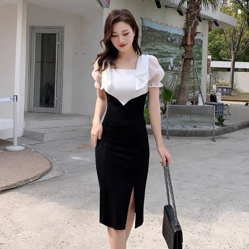 Váy Dự Tiệc Nữ Siêu Xinh ,Thiết Kế Chất Liệu Cao Cấp, Ngực Có Hoạ Tiết ,Cho Nữ Đi Chơi 1