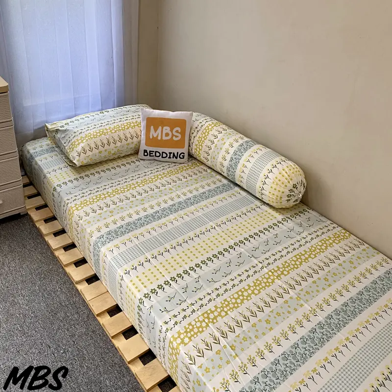 #1 SPREI / BED SHEET / SEPREI DOUBLE KARET AESTHETIC |FREE SARUNG BANTAL & SARUNG GULING 8