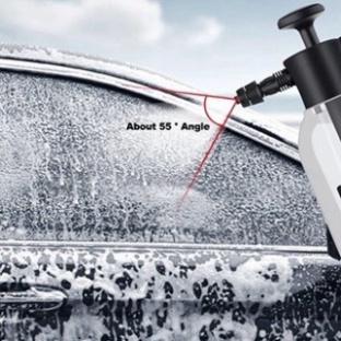 200ml No Touch Car Wash Solution with iViecars Handheld Snow Spray Bottle Effectively Removes All Car Stains 0