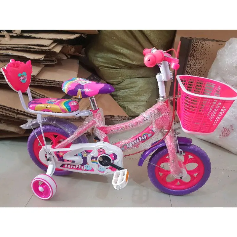 sepeda anak perempuan mini 12" unity ban eva Toys 1