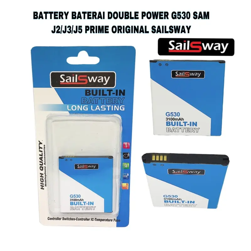 BATTERY BATERAI DOUBLE POWER SAM PRIME G530 ORIGINAL SAILSWAY 0