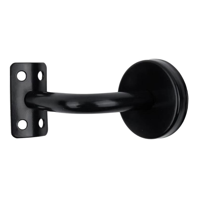 Product Introduction of 2 PCS Durable Stainless Steel Handrail Bracket Wall Support Decoration Hand Rail Holder Accessories Black Wall Support Home 10
