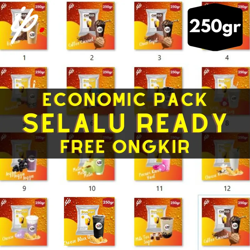 Bubuk CHEESE VANILLA 250gr Untuk Minuman Kekinian 2