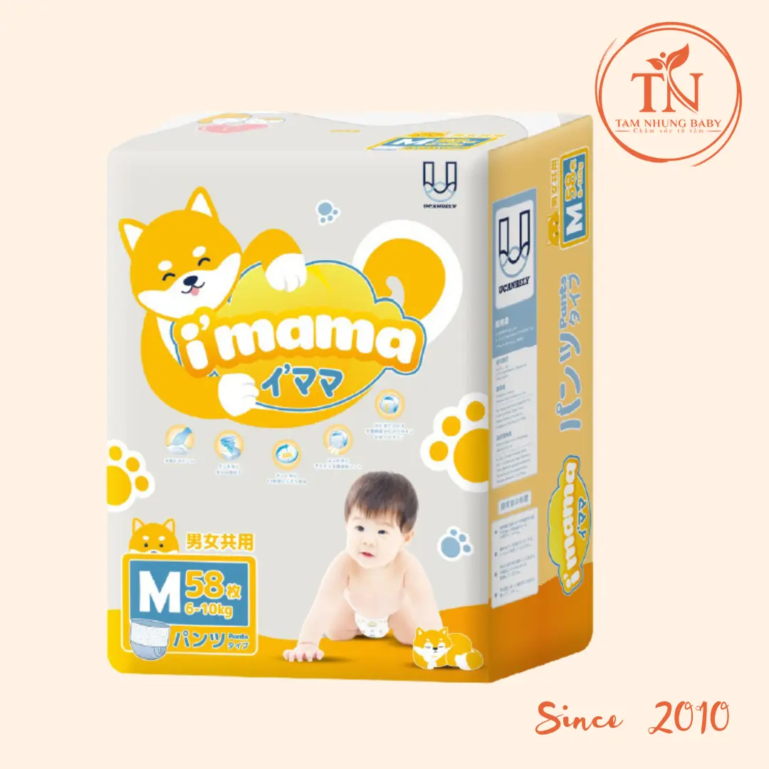 Bỉm Imama cao cấp Nhật Bản NB/S/M/L/XL/XXL