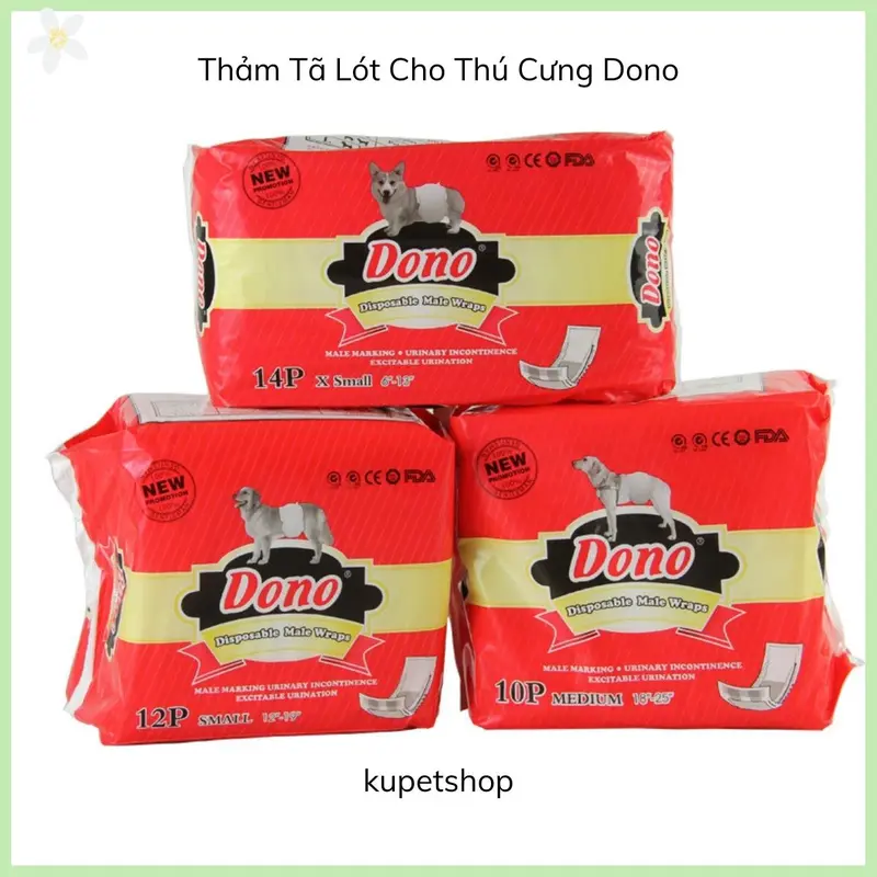 Bỉm Dono Dành Cho Chó Đực & Chó Cái 5