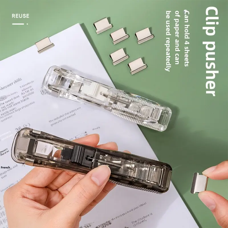 Creative Stapler Folder Fixed Paper Page Storage