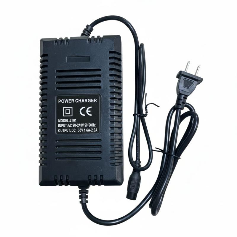Bền bỉ 36V Bộ sạc pin 3 chân Hiệu quả cao Tự động sạc pin Đèn LED chỉ thị Bộ…