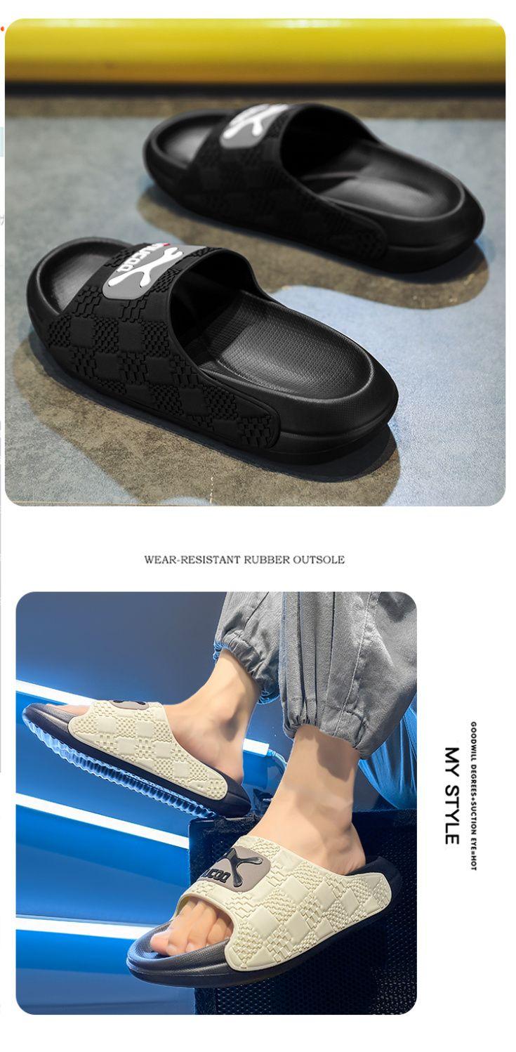 Product Introduction of Men's Summer Outdoor Non-Slip Comfortable Trendy Beach Slippers for Home Bathing and Beach Use 25