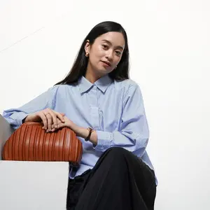 BWBYAZ - Pattern Oversized Shirt | Stripes Series