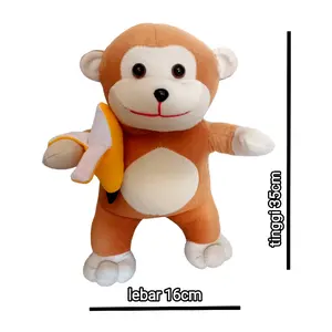 BONEKA MONYET PISANG L TINGGI 35CM Dolls