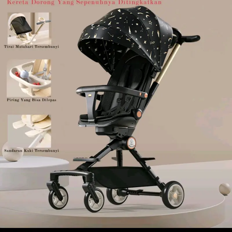 mmflight stroler bayi Bayi Baru lahir Balita Cewek Cowok 0