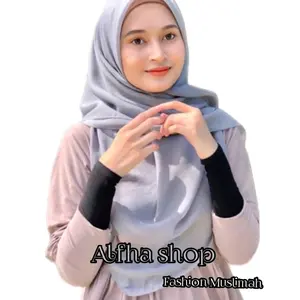 manset polos/handsock polos/manset wanita Muslimah