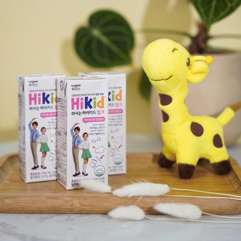 [Hikidvn] 1 Thùng Sữa HIKID Pha Sẵn Gồm 24 Hộp Tiện Lợi Hỗ Trợ Bé Phát Triển Toàn Diện, Tăng Sức Đề Kháng Hộp 190ml