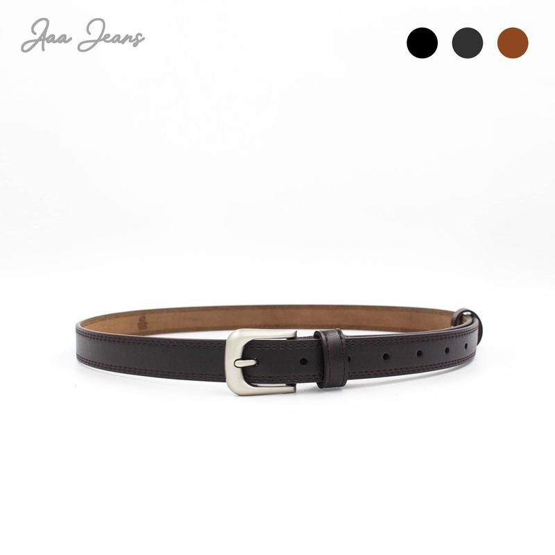 Aaa Jeans - Dây Lưng Nữ Khóa Classic Genuine Leather