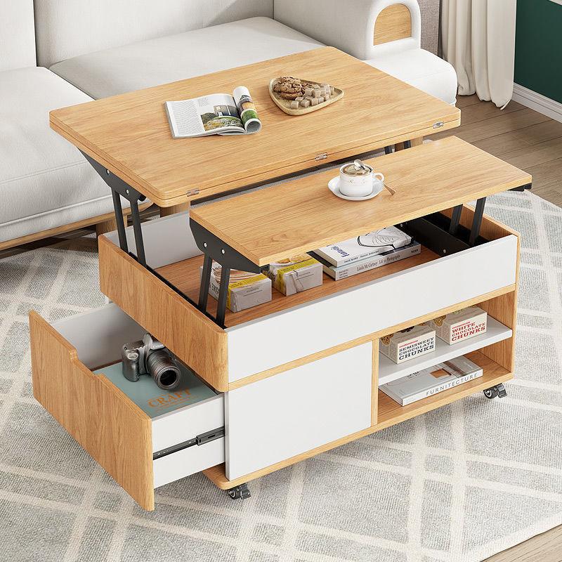 【SG Sellers】Coffee Table Tea Table coffee table with drawer Lifting ...