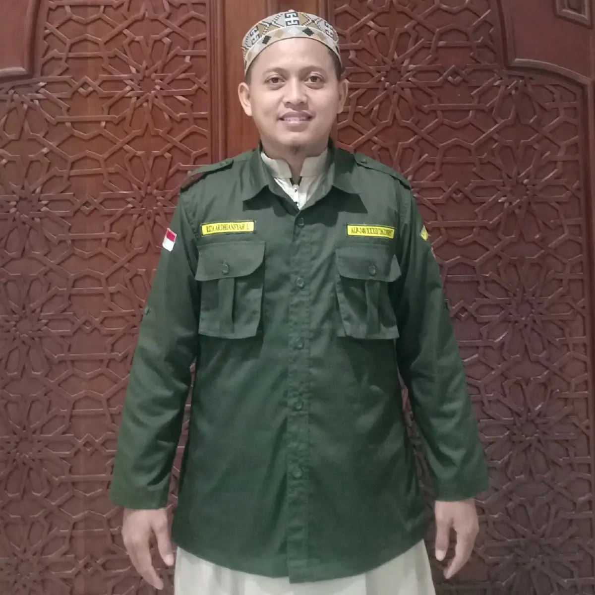 Seragam Baju PDL Polos Hijau Army Request