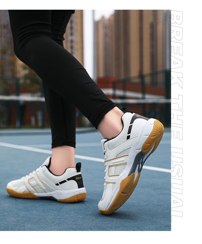 Product Introduction of Professional Volleyball Shoes Male Badminton Shoes Female New Table Tennis Ball Shoes Non-Slip Training Shoes Sneaker Couple Tennis Shoes 11