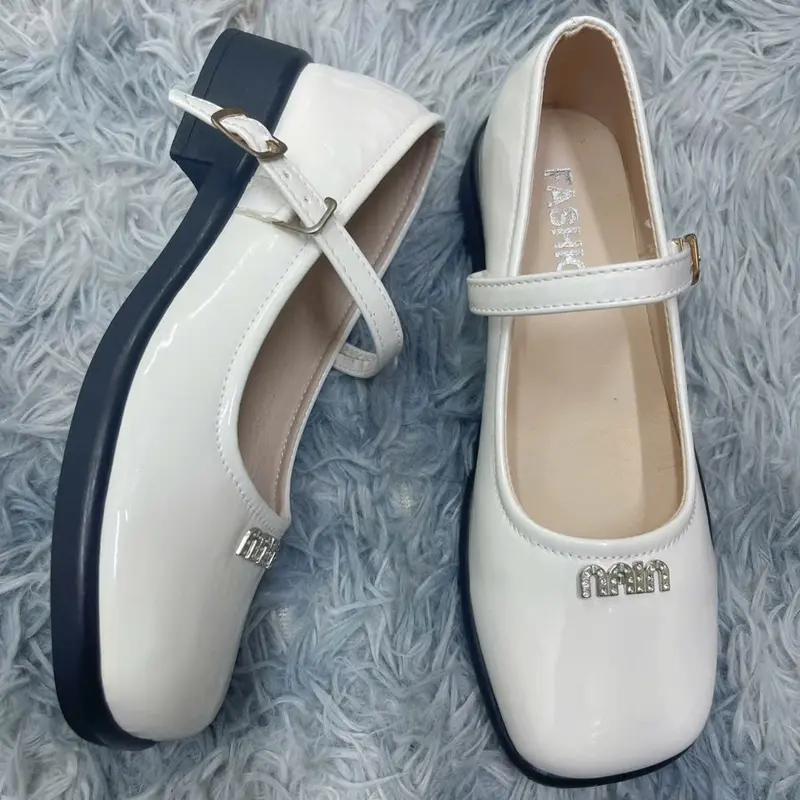 [GIÁ HỜI FREESHIP] GIÀY LOLITA CHỮ Min - PHÙ HỢP MỌI LỨA TUỔI - THIẾT KẾ THỜI TRANG - THANH LỊCH, TỐI GIẢN 2