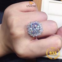 Gambar USHOW Platinum 5 Karat Berlian Penuh Delapan Hati Dan Delapan Panah PT950 Cincin Terbuka Penjualan Panas Wanita - [5 karat], Dapat disesuaikan dari USHOW Kab. Gresik 5 Tokopedia
