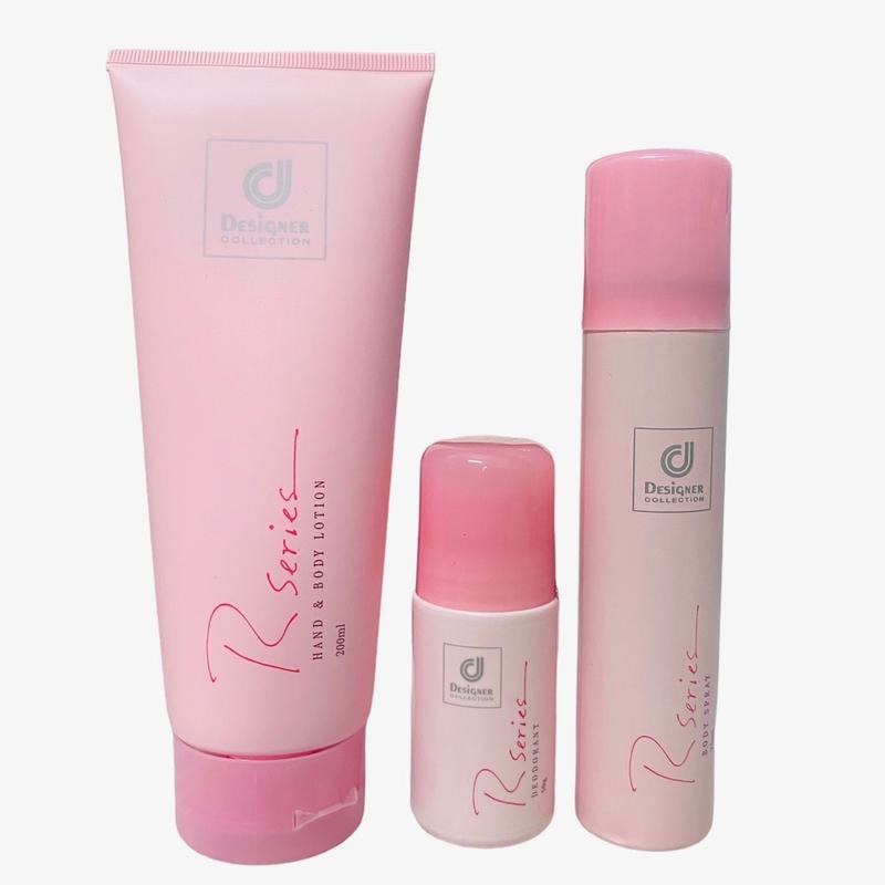 Combo 3 Món Lưu Hương Body Rseries Lăn Nách - Xịt Thơm - Kem Dưỡng Thể Body Thái Lan