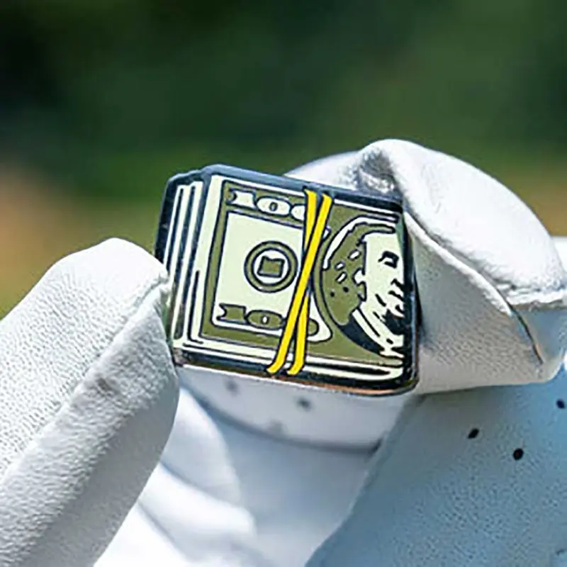 Phụ Kiện Golf, Kẹp Mũ Golf, Kẹp Mũ Đánh Dấu Bóng, Chất Liệu Kirsite Và Đô La, Kẹp Mũ Từ Tính, Dễ Tháo Rời, Kẹp Mũ Golf Đô La Mỹ Từ Tính, Thích Hợp Làm Quà Tặng Cho Bé Gái 5