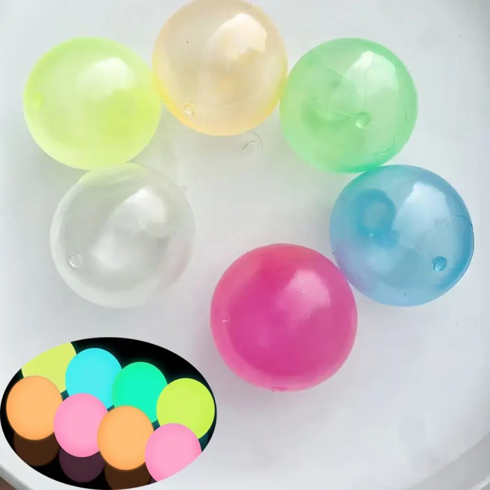 Squishy Target Glorbs Balls Glow in The Dark Stress Relief Toy Sticky ...