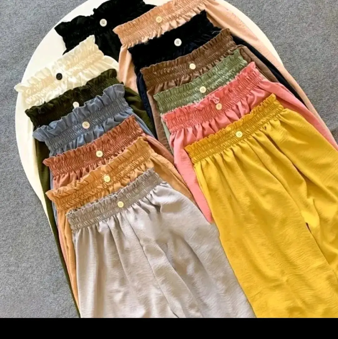 Gege- Kulot CRINKLE KANCING VARIASI SATU Airflow Fit L-XL-XXL
