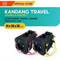Gambar M-Pets Remix Travel Carrier 2IN1 / Kandang Travel Hewan - Black Yellow, kandang travel anjing kucing dari M-Pets Volk Pets Indonesia Kota Tangerang 1 Tokopedia