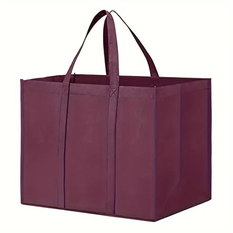 Reusable Shopping Bag, 1 Count Foldable Tote Bag, Storage Bag for Home Office School, Home Organizer for Daily Use 0