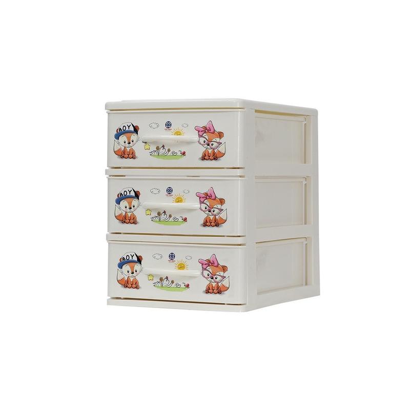 Tủ nhựa mini để bàn biến áp trang sức kéo mỹ phẩm 3T-3623 , 4T-3624 , 5 tầng -3625 có ngăn