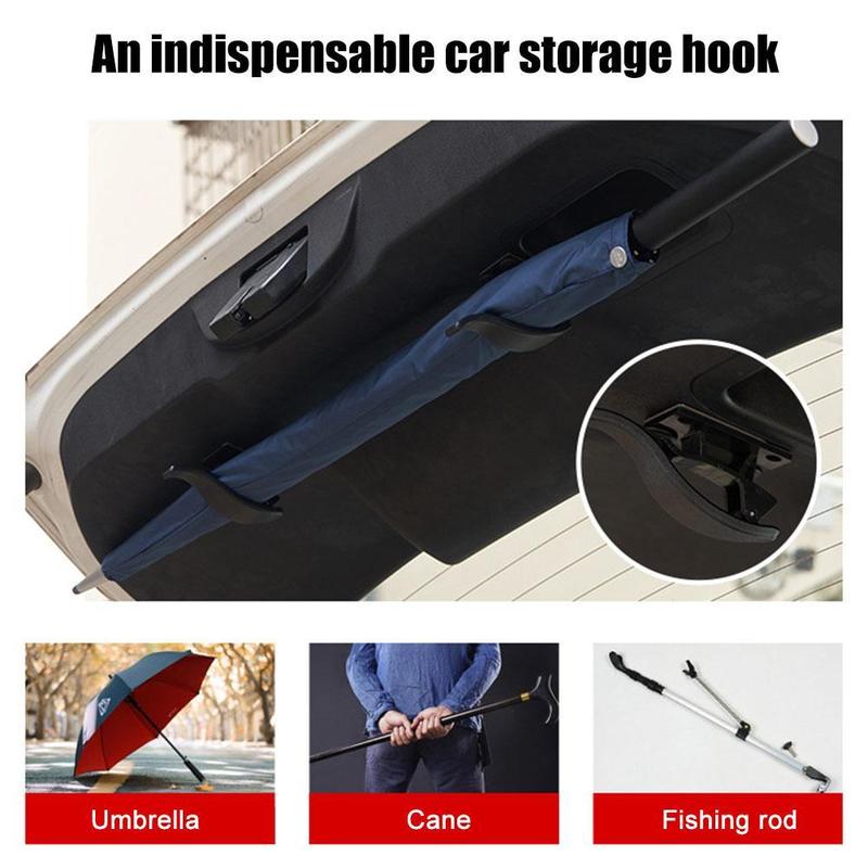 Car Hook Car Hook Seat Back Hook Multi-purpose Car Umbrella Storage Q4M9 2