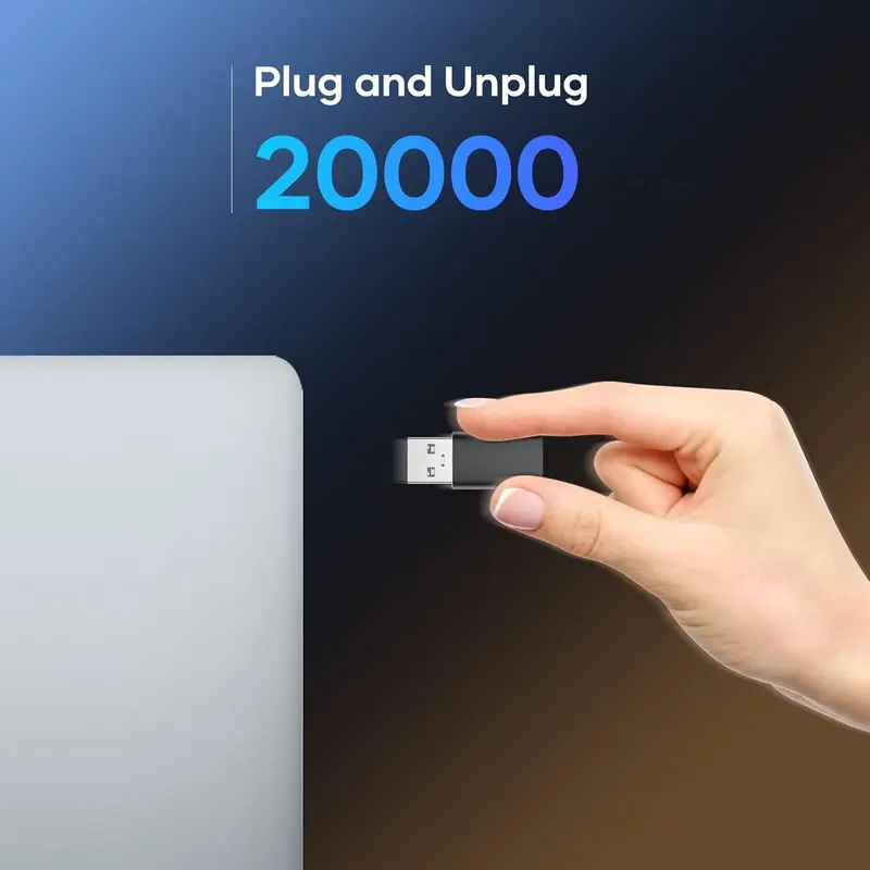 USB C to USB Adapter, 2 Counts USB C Female to USB Male 3.0 Adapter, USB External Memory Compatible with iPhone 16/15/14/13/12, iPad Pro/Mini/Air, Samsung Galaxy S23/S22/S21, MAC/Laptop/Desktop 8