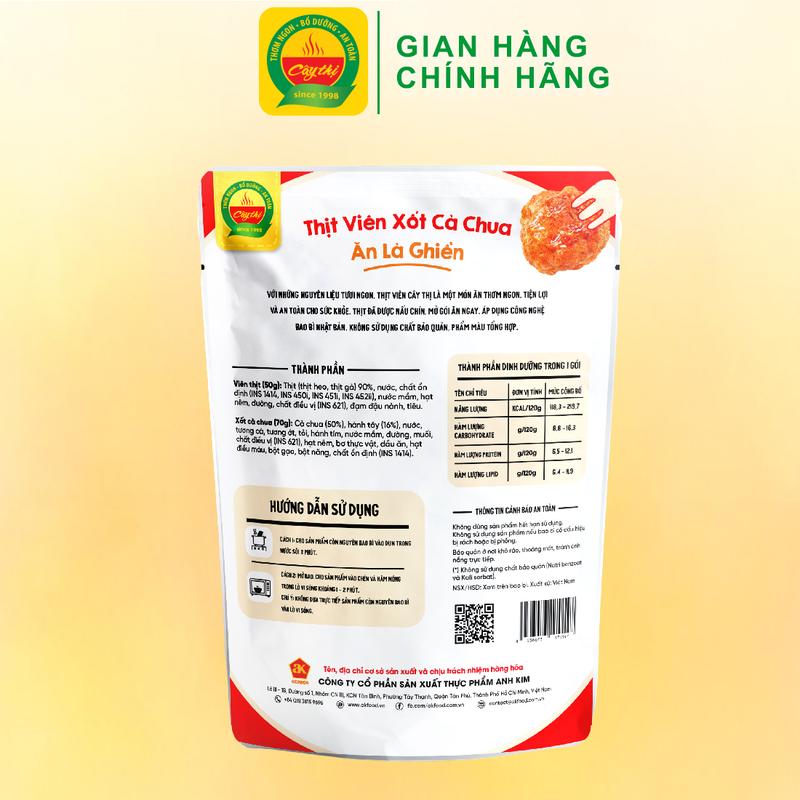 Thịt Viên Xốt Cà Chua Thương Hiệu Cây Thị 2