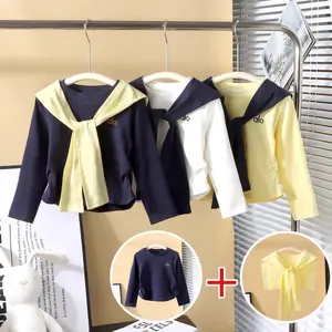 BAJU ANAK PEREMPUAN ATASAN LENGAN PANJANG BORDIRAN FELISHA MODEL SYAL KOREAN