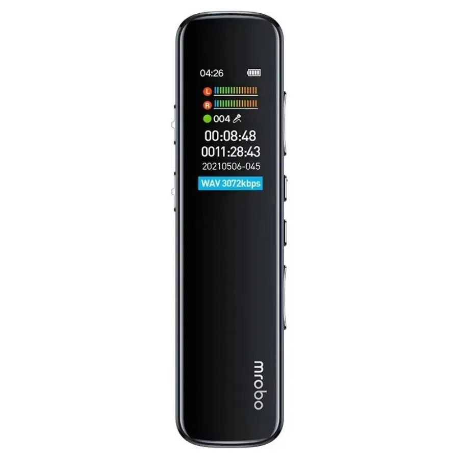 Professional Voice Recorder with Noise Reduction for Students Long Battery Life Transcription Device for Classroom Use