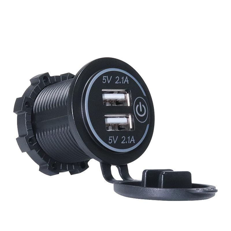 Product Introduction of Bộ Sạc Điện Thoại Di Động Thông Minh Gắn Trên Xe, Đa Chức Năng, USB Kép, Không Thấm Nước, Cho Ô Tô, Xe Máy, Sửa Đổi Ô Tô Điện, Một Cho Hai, Mới 14