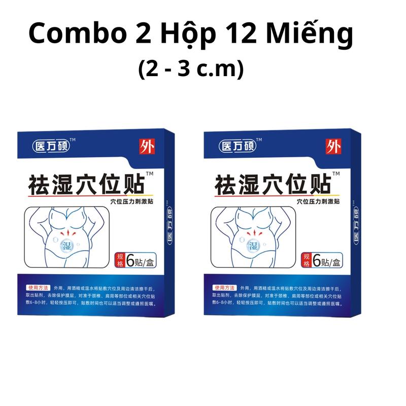 Product Introduction of Miếng dán bụng thảo dược hộp 6 miếng 13