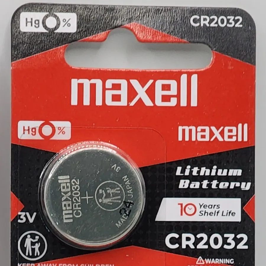 Maxell Lithium CR2032 Japan - Battery for JJC Remote BTR - Hygrometer
