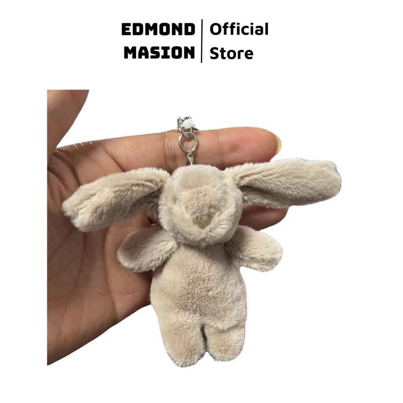 Móc khoá Hot Trend Thỏ bông Jellycat EDMOND MASION treo balo charm phụ kiện gắn balo túi xách 4