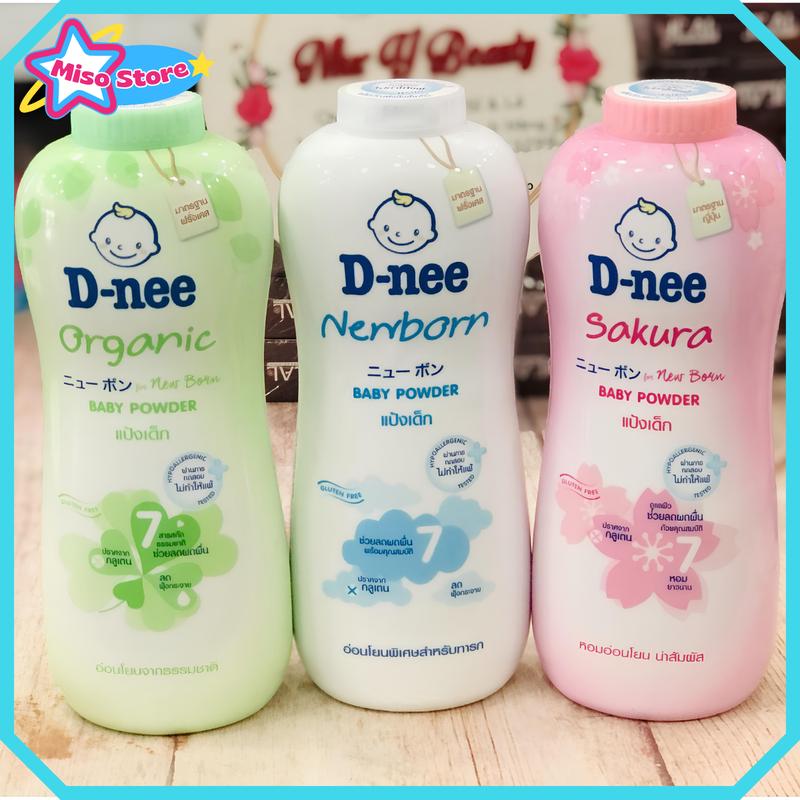  Phấn Rôm Cho Bé Dnee Baby Powder 300g Thái Lan Hương Thơm Tự Nhiên | Miso Store 