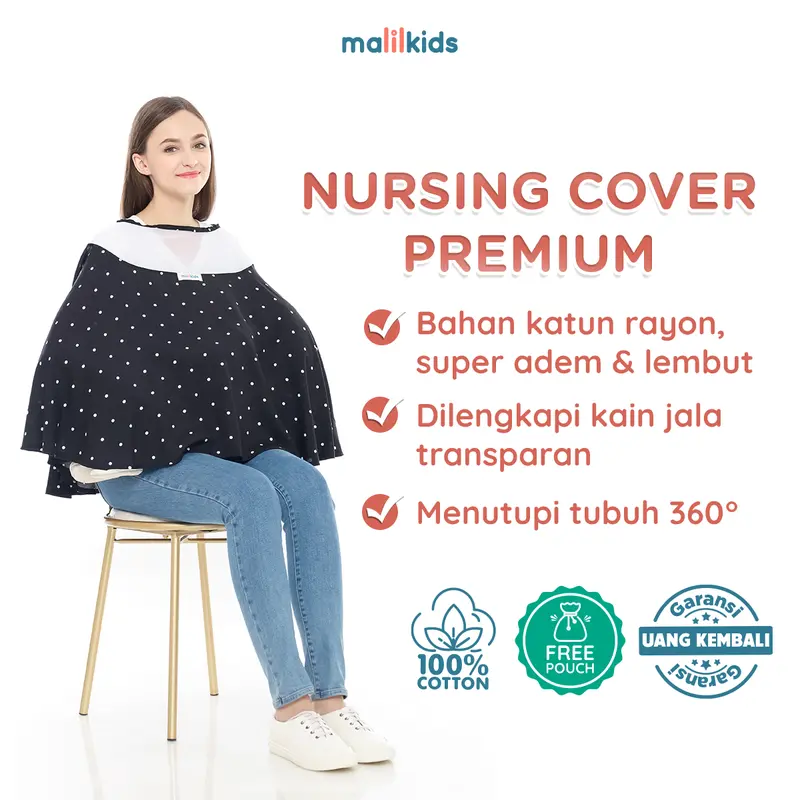 Malilkids Nursing Cover Premium 0