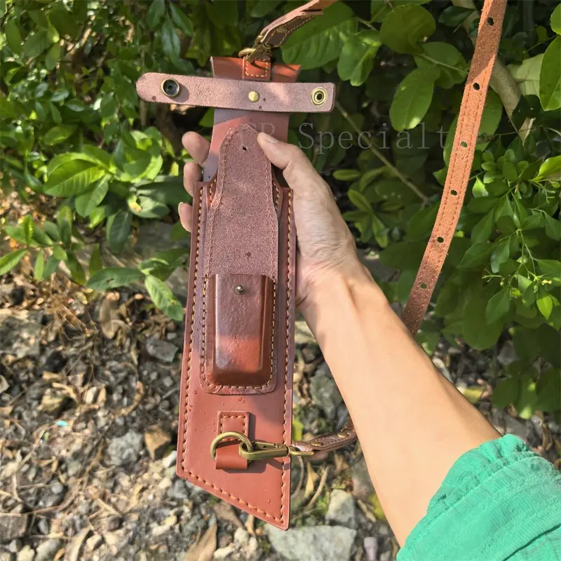 Outdoor Fixed Knife Case, 1 Count Waist Hanging Tactical Tool Bag, Multifunctional Knife Bag for Outdoor Camping [no Knife] 4