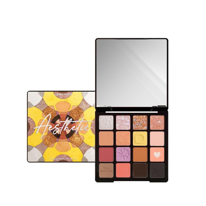 Bảng mắt Lemonade Aesthetic Eyeshadow Palette 16 ô (1.3g*16) 8
