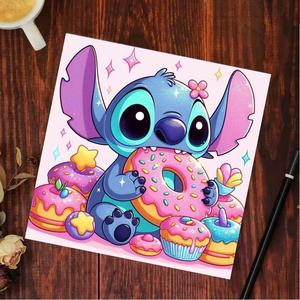 Cartoon Pattern DIY Diamond Art Painting Without Frame, DIY 5D Diamond Arts Painting Kit, Wall Art Decor For Home Living Room Bedroom
