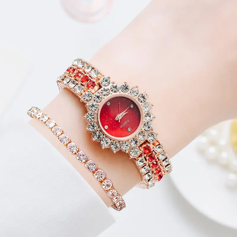 Jam Tangan Cewek Korea Kekinian baru 2023 Anti Air Tahan Baret ANALOG gaya elegan 6