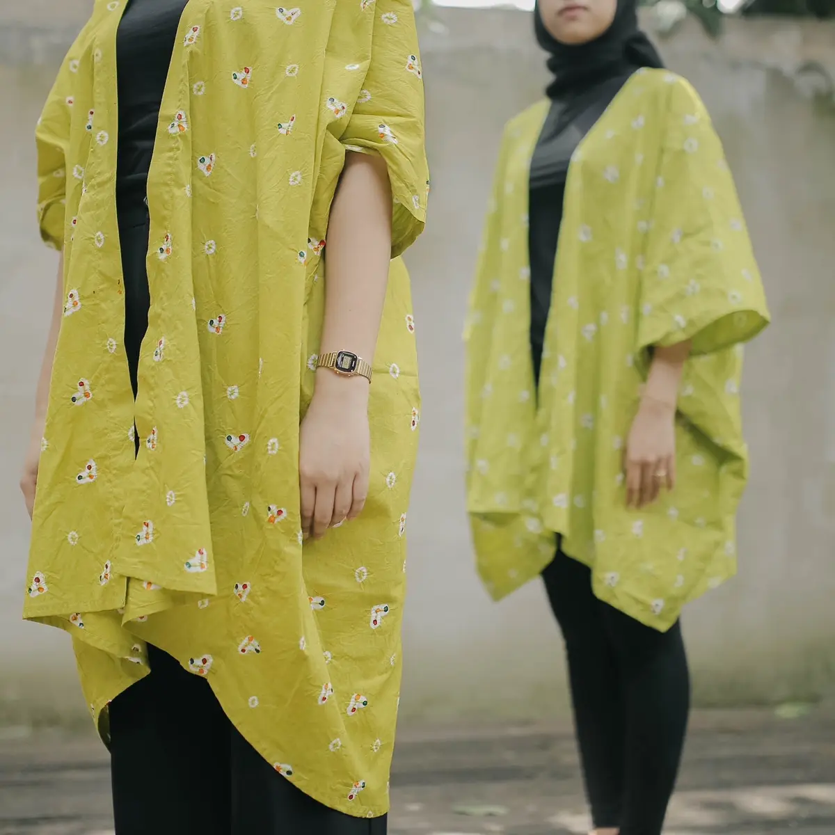 ARUNIKA Outer Batik Handmade Regular & Hijab Fit (LD 130-150 P 87-90)