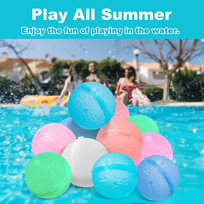 Polo Nước, NC, Chơi Dưới Nước Mùa Hè, Dành Cho Trẻ Em, Chiến Đấu Nước, Làm Bằng Silicon, Thích Hợp Cho Các Hoạt Động Thể Thao Dưới Nước 2
