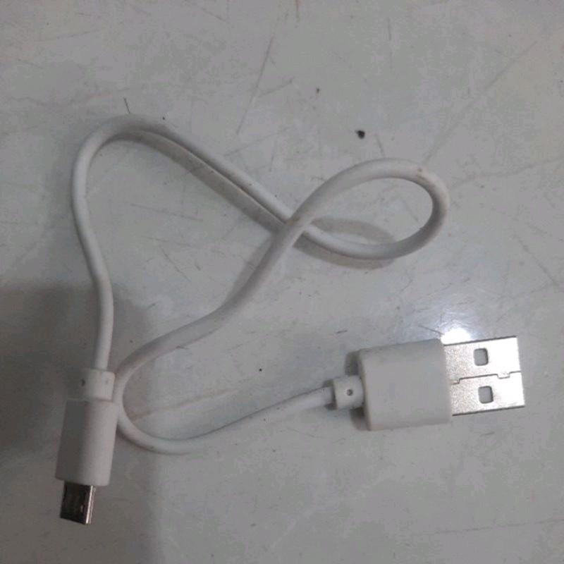 Kabel Data Mikro original mikro pendek buat Power Bank, kipas, speaker, dll 2