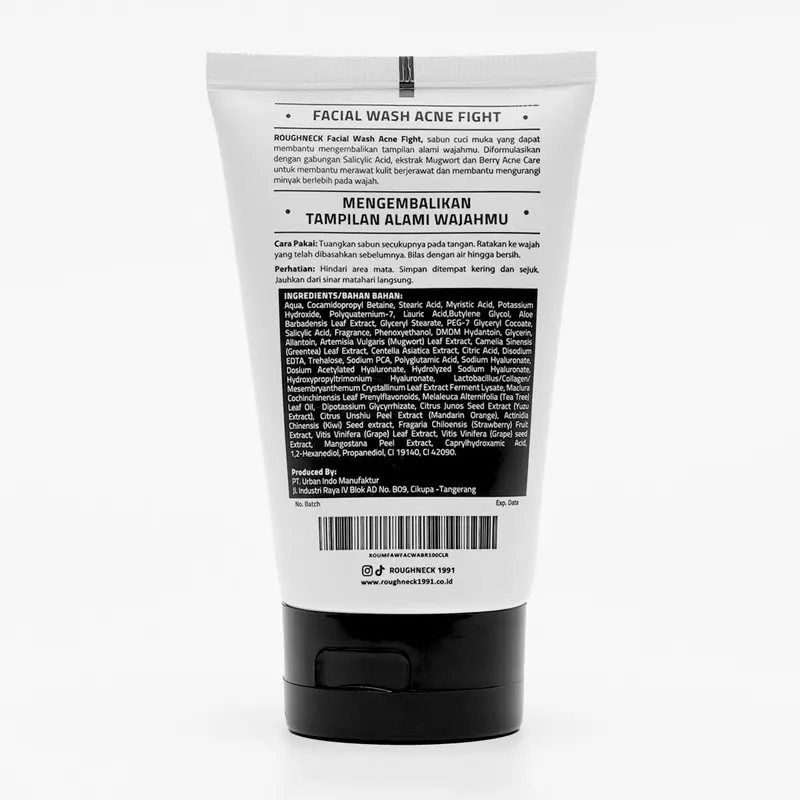 Roughneck MC005 Daily Facial Wash Acne Fight Wajah Muka Membersihkan Razor 1
